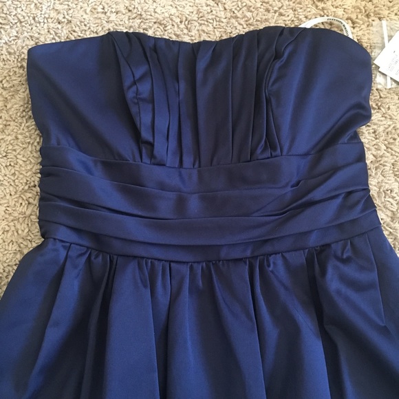 Gorgeous party dress David’s bridal color: Marine - Picture 3 of 4